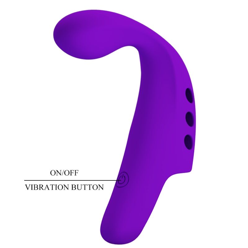 VIBRATORE DA DITA RICARICABILE GORGON VIOLA - CHARME VIBE