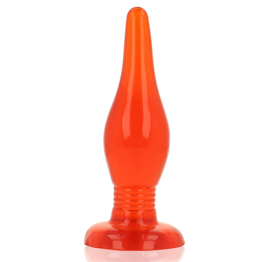 PLUG ANALE SOFT TOUCH ROSSO 14.2 CM - CHARME VIBE