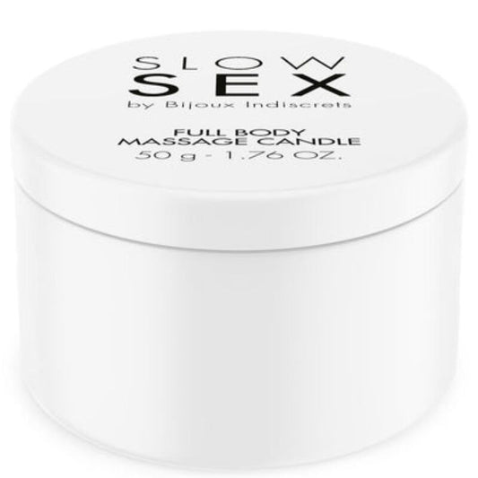SLOW SEX CANDELA DA MASSAGGIO CORPO 50 G - CHARME VIBE