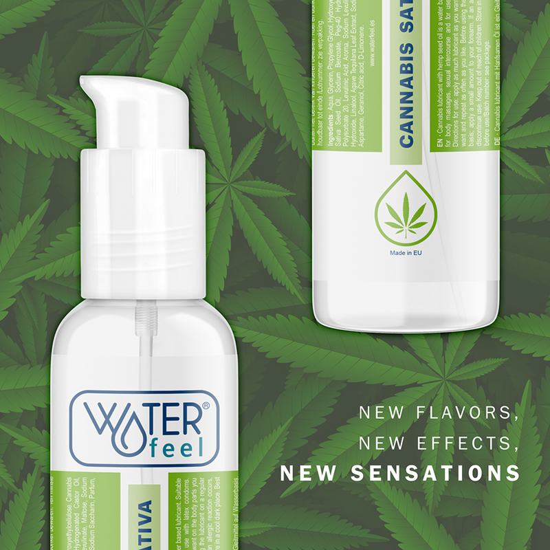 LUBRIFICANTE ALLA CANNABIS 150 ML - CHARME VIBE
