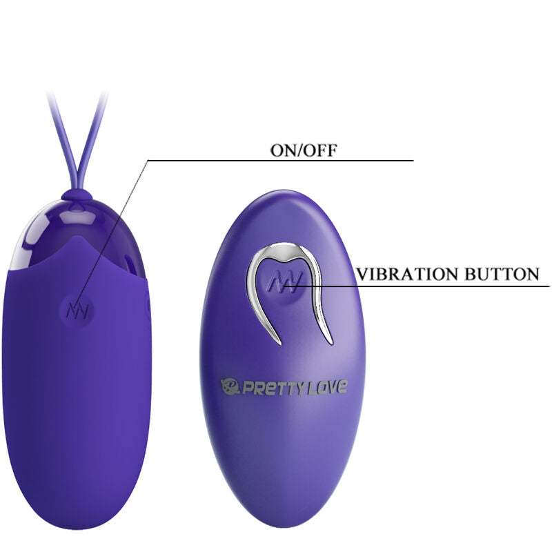 BERGER YOUTH VIOLING UOVO TELECOMANDO VIOLETTO - CHARME VIBE