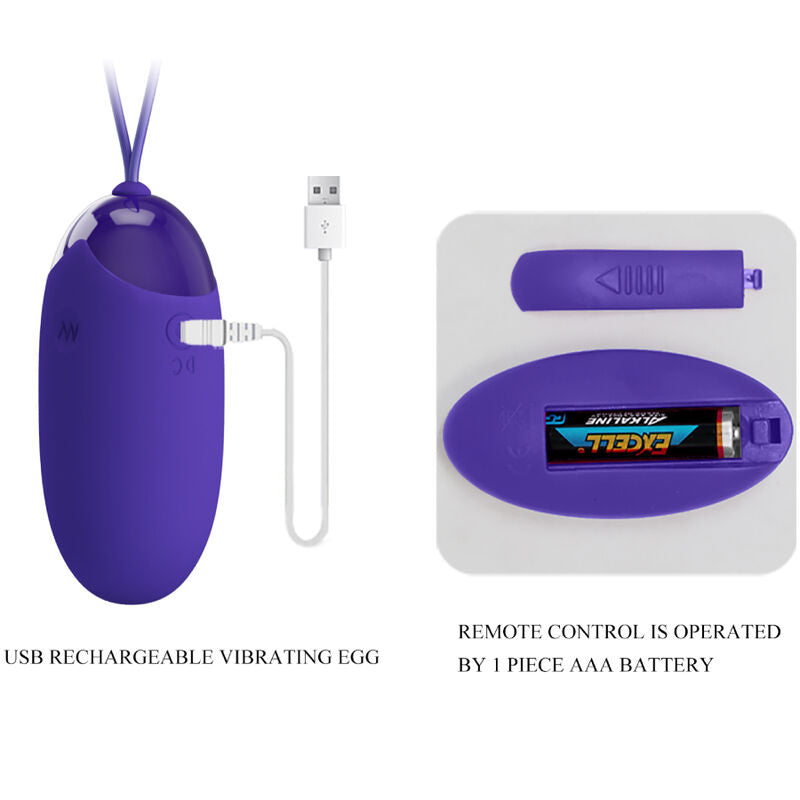 BERGER YOUTH VIOLING UOVO TELECOMANDO VIOLETTO - CHARME VIBE