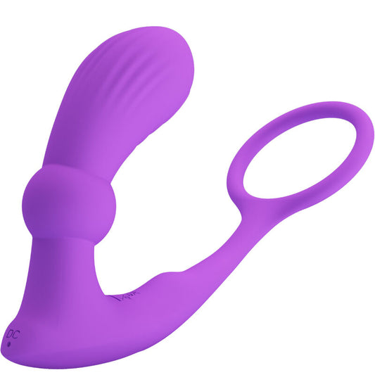ANELLO ANALE E VIBRATORE WARREN VIOLA - CHARME VIBE