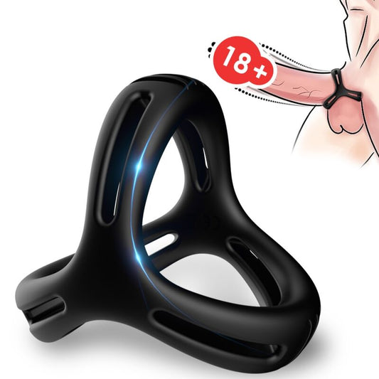 X-RING MULTIPOSIZIONE NERO - CHARME VIBE