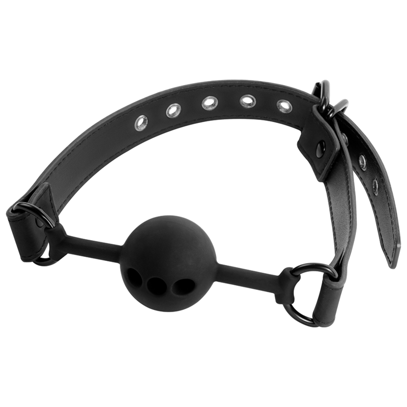 BALL GAG IN SILICONE TRASPIRANTE -CHARME VIBE