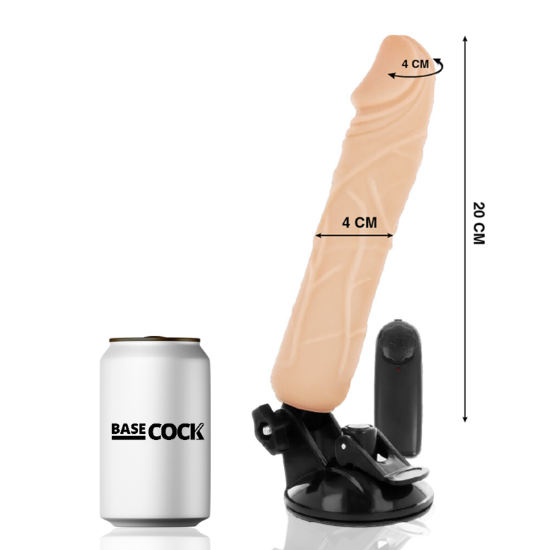 VIBRATORE TELECOMANDO NATURALE REALISTICO 20 CM O 4 CM - CHARME VIBE