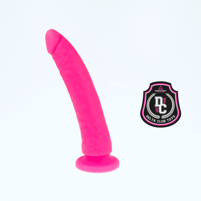 TOYS DILDO MEDICO ROSA IN SILICONE 17 CM O 3 CM - CHARME VIBE