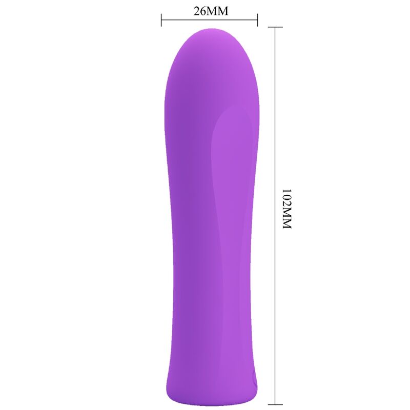 VIBRATORE ALFREDA SUPER POWER AQUA VIOLA - CHARME VIBE