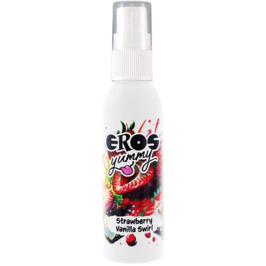 YUMMY SPRAY CORPORAL FRAGOLA VAINILLA SWIRL 50 ML - CHARME VIBE
