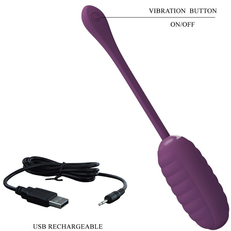 UOVO VIBRANTE RICARICABILE CASPER VIOLA - CHARME VIBE