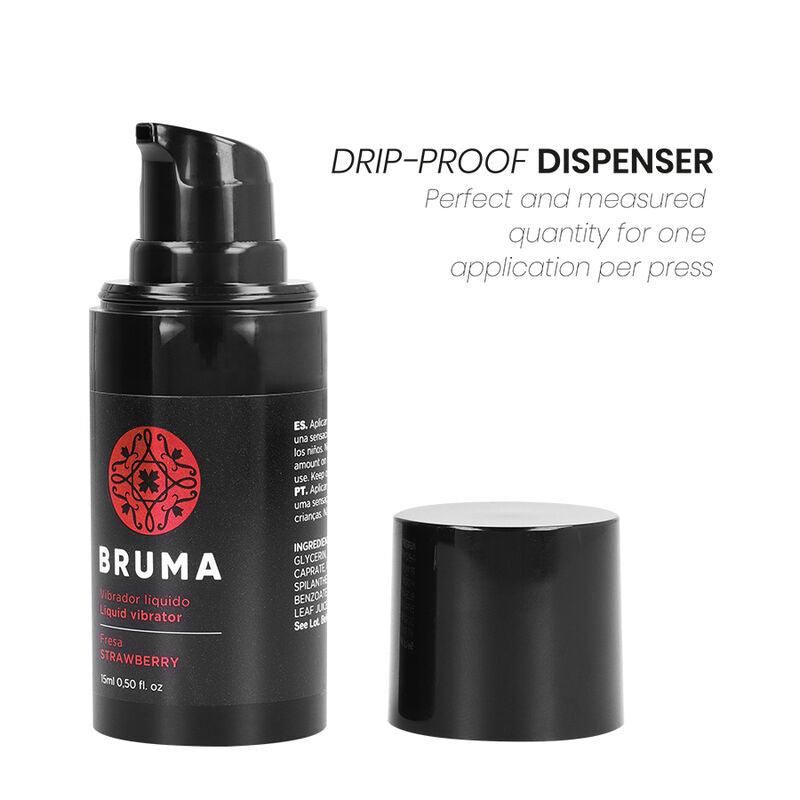 VIBRATORE LIQUIDO ULTRA SCORREVOLE FRAGOLA 15 ML - CHARME VIBE