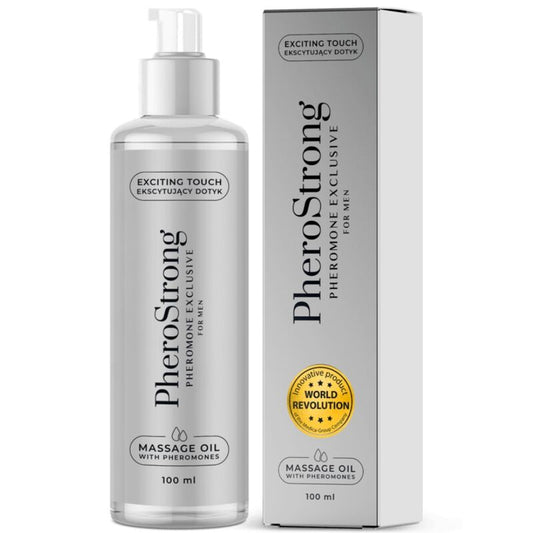 OLIO DA MASSAGGIO ESCLUSIVO PER UOMINI 100 ML - CHARME VIBE