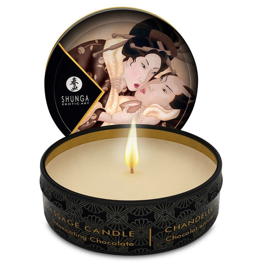 MINI CARESS BY CANDELIGHT CANDELA DA MASSAGGIO AL CIOCCOLATO 30 ML - CHARME VIBE