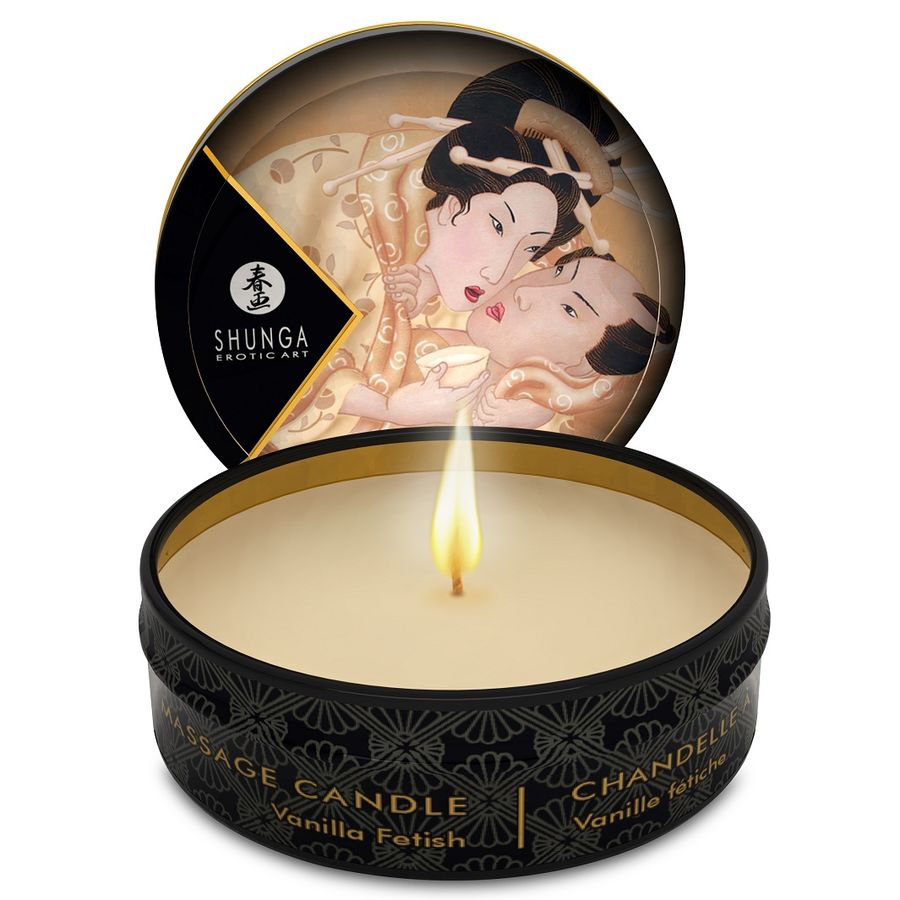 MINI CARESS BY CANDELIGHT CANDELA DA MASSAGGIO VANIGLIA 30 ML - CHARME VIBE