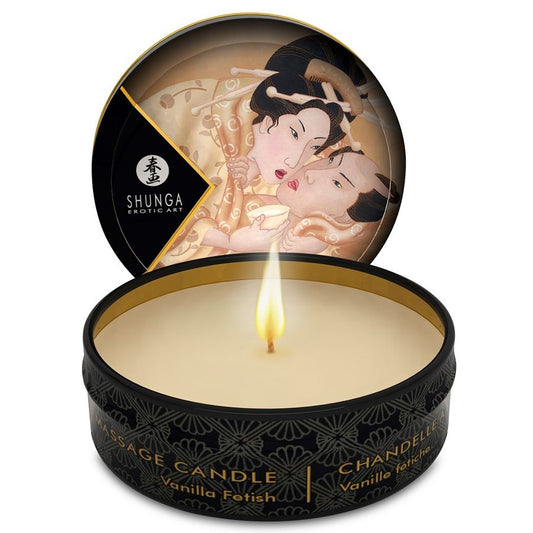 MINI CARESS BY CANDELIGHT CANDELA DA MASSAGGIO VANIGLIA 30 ML - CHARME VIBE