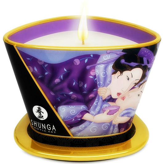 MINI CARESS BY CANDELIGHT CANDELA DA MASSAGGIO AI FRUTTI ESOTICI 170 ML - CHARME VIBE