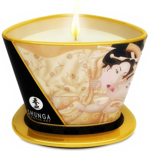 MINI CARESS BY CANDELIGHT CANDELA DA MASSAGGIO ALLA VANIGLIA 170 ML - CHARME VIBE