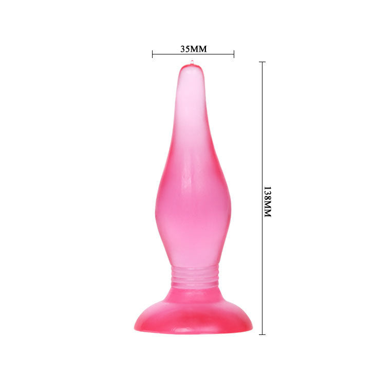 PLUG ANALE SOFT TOUCH LILLA 14.2 CM - CHARME VIBE