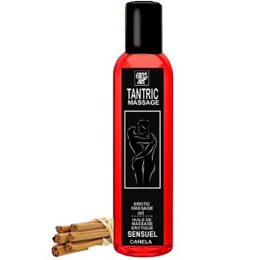 OLIO DA MASSAGGIO TANTRICO NATURALE E CANNELLA AFRODISIACA 30 ML - CHARME VIBE