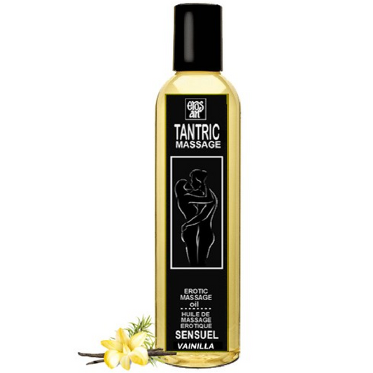 OLIO DA MASSAGGIO TANTRICO NATURALE E VANIGLIA AFRODISIACA 30 ML - CHARME VIBE