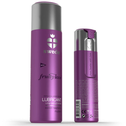 FRUITY LOVE LUBRIFICANTE LAMPONE RABARBARO 100 ML - CHARME VIBE