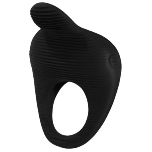 ANELLO VIBRATORE THIMBLE NERO - CHARME VIBE