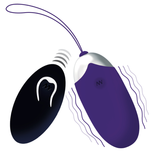 UOVO VIBRANTE FLIPPY II CON TELECOMANDO VIOLA - CHARME VIBE