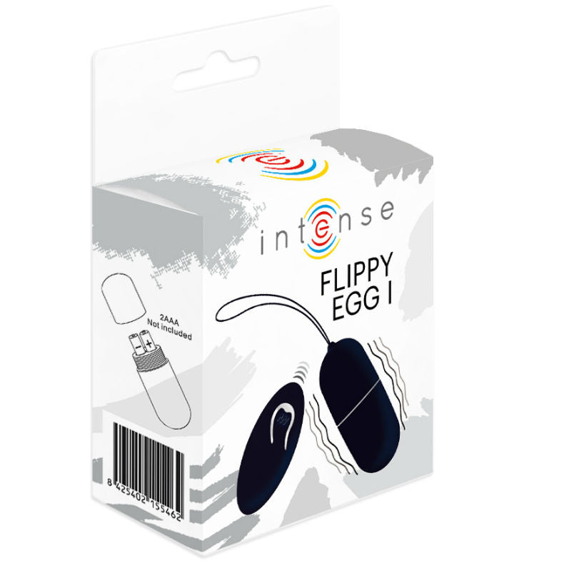 FLIPPY I UOVO VIBRANTE CON TELECOMANDO NERO - CHARME VIBE