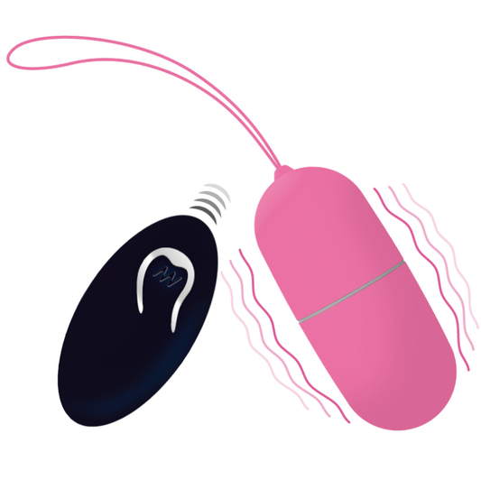 FLIPPY I UOVO VIBRANTE CON TELECOMANDO ROSA - CHARME VIBE