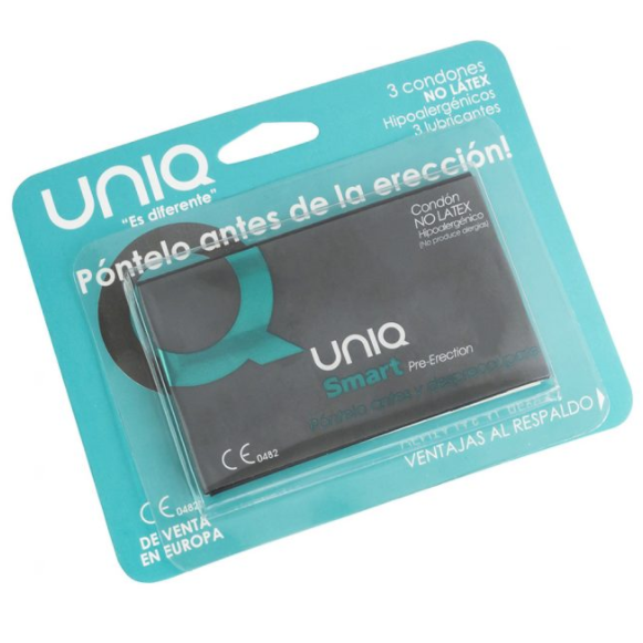 SMART LATEX FREE PREERECTION CONDOMS 3 UNITS - CHARME VIBE
