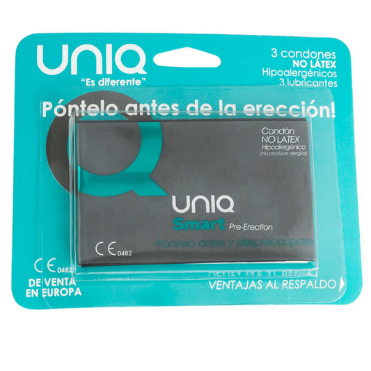 SMART LATEX FREE PREERECTION CONDOMS 3 UNITS - CHARME VIBE