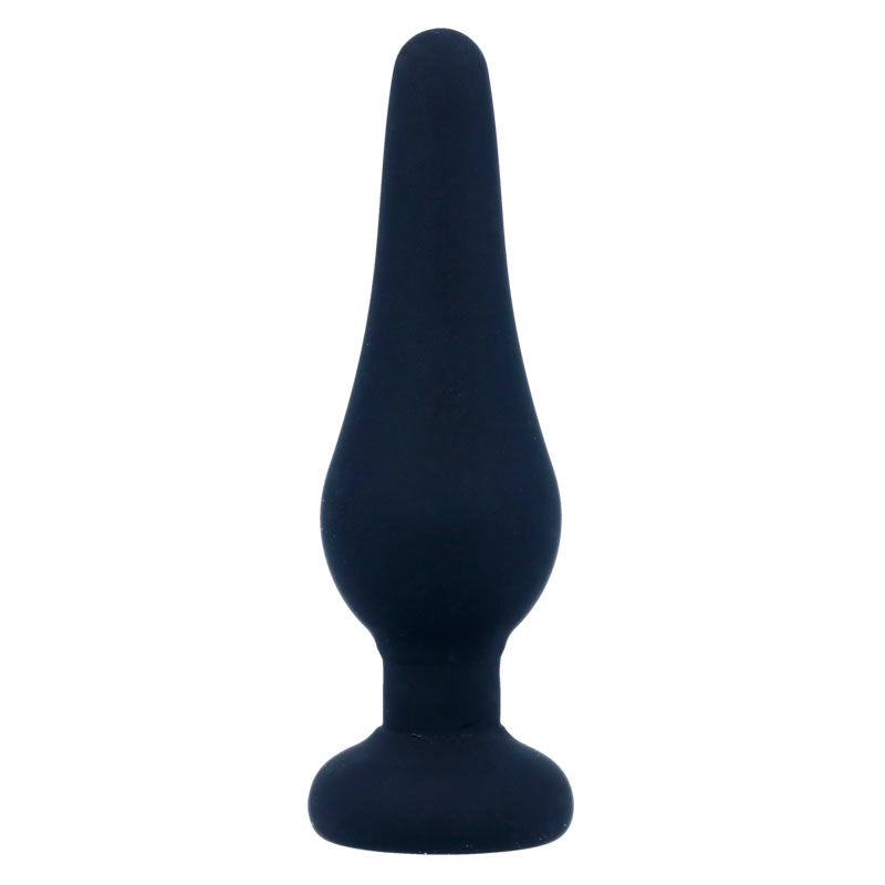 PLUG ANALE PIPO S SILICONE NERO 9,8 CM - CHARME VIBE