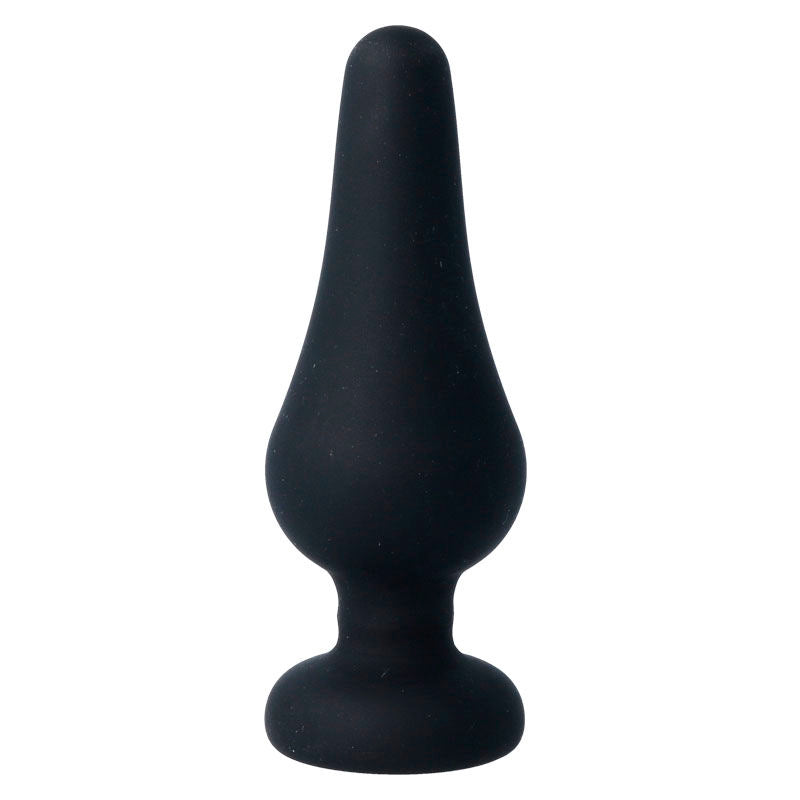 PLUG ANALE PIPO L SILICONE NERO 13 CM - CHARME VIBE