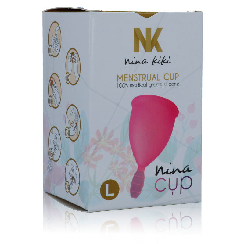 COPPA MESTRUALE ROSA - TAGLIA L - CHARME VIBE