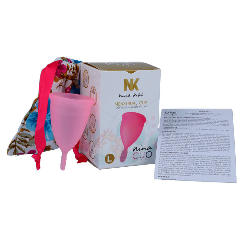 COPPA MESTRUALE ROSA - TAGLIA L - CHARME VIBE