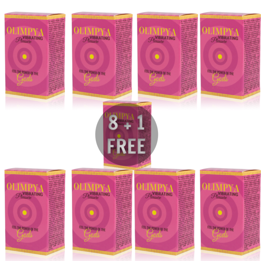 PIACERE VIBRANTE POTERE DEGLI DEI 8 + 1 GRATIS - CHARME VIBE