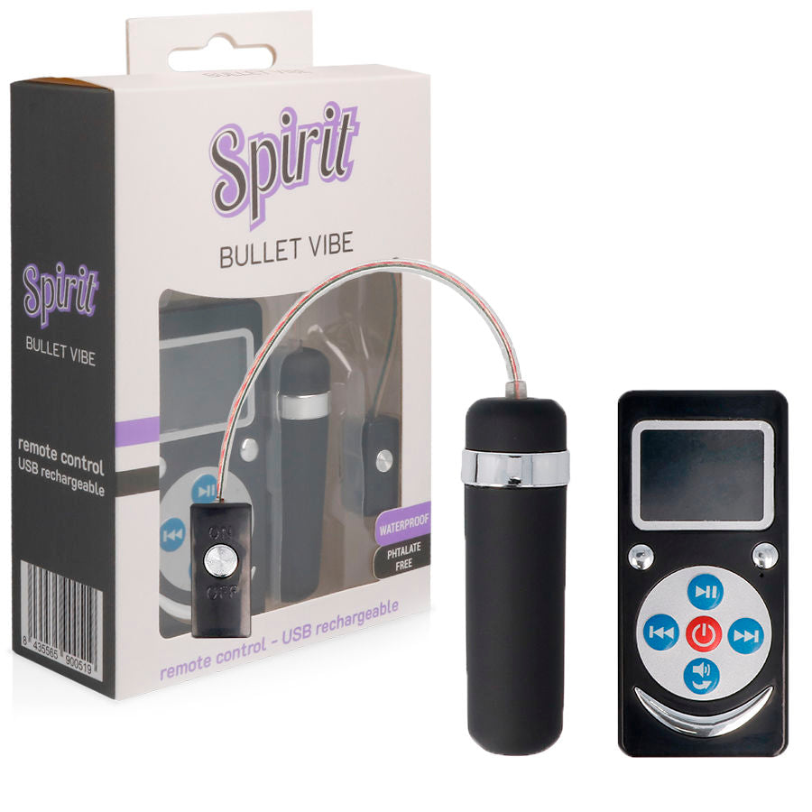 PROIETTILE VIBRANTE PREMIUM NERO - CHARME VIBE