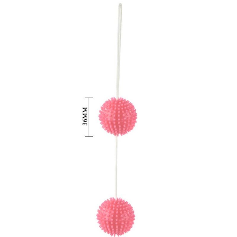 UN PIACERE PROFONDO SFERE ROSA STRUTTURATO 3.6 CM - CHARME VIBE