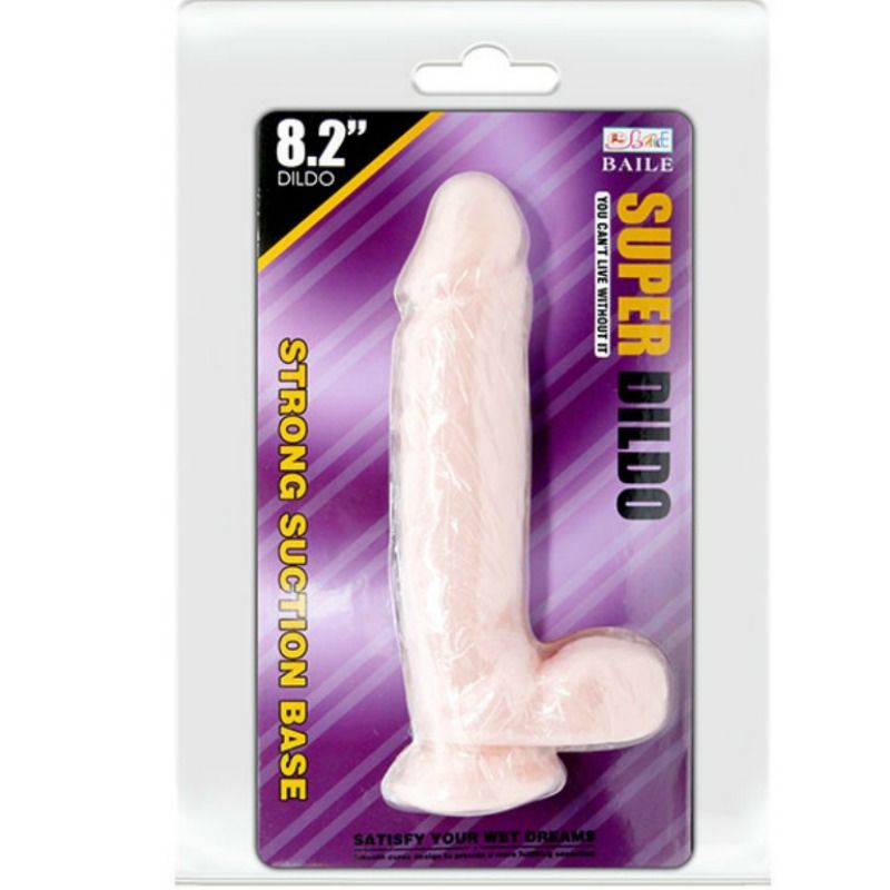 DILDO NATURALE SUPER REALISTICO 21.5 CM - CHARME VIBE
