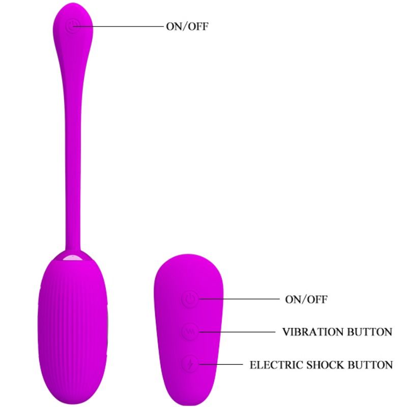 SHOCK FUN UOVO VIBRANTE ED ELETTROSHOCK - CHARME VIBE
