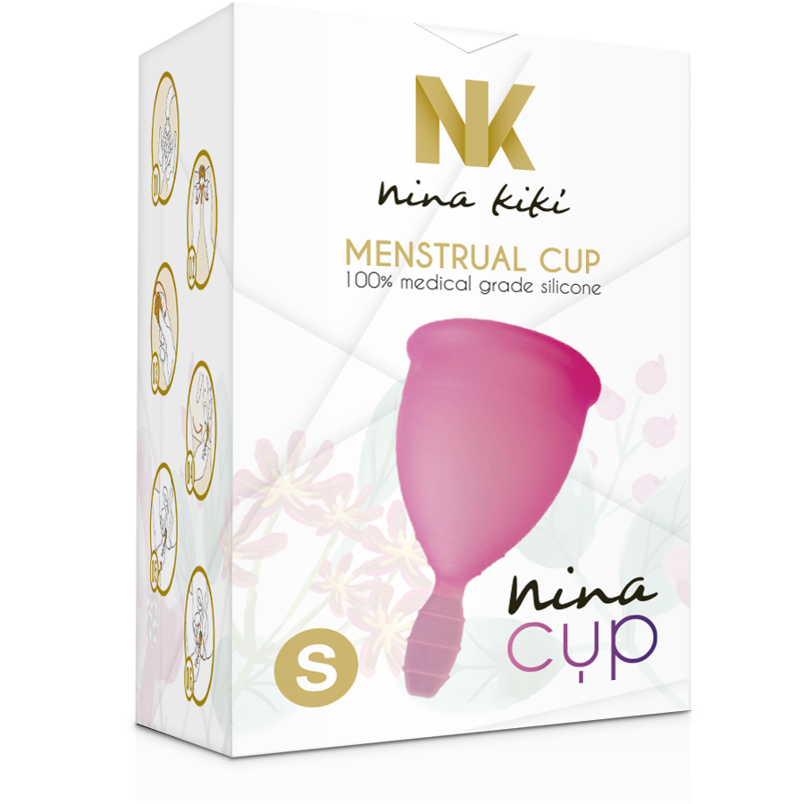 COPPA MESTRUALE ROSA - TAGLIA S - CHARME VIBE