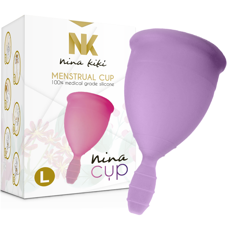 COPPA MESTRUALE VIOLA - TAGLIA L - CHARME VIBE