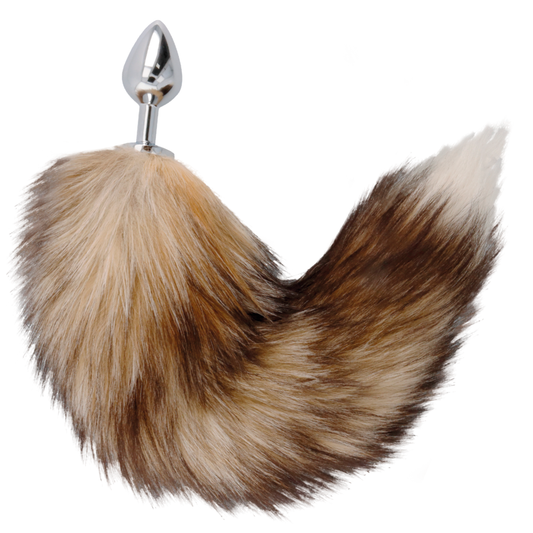 TAIL BUTT PLUG SILVER - CHARME VIBE