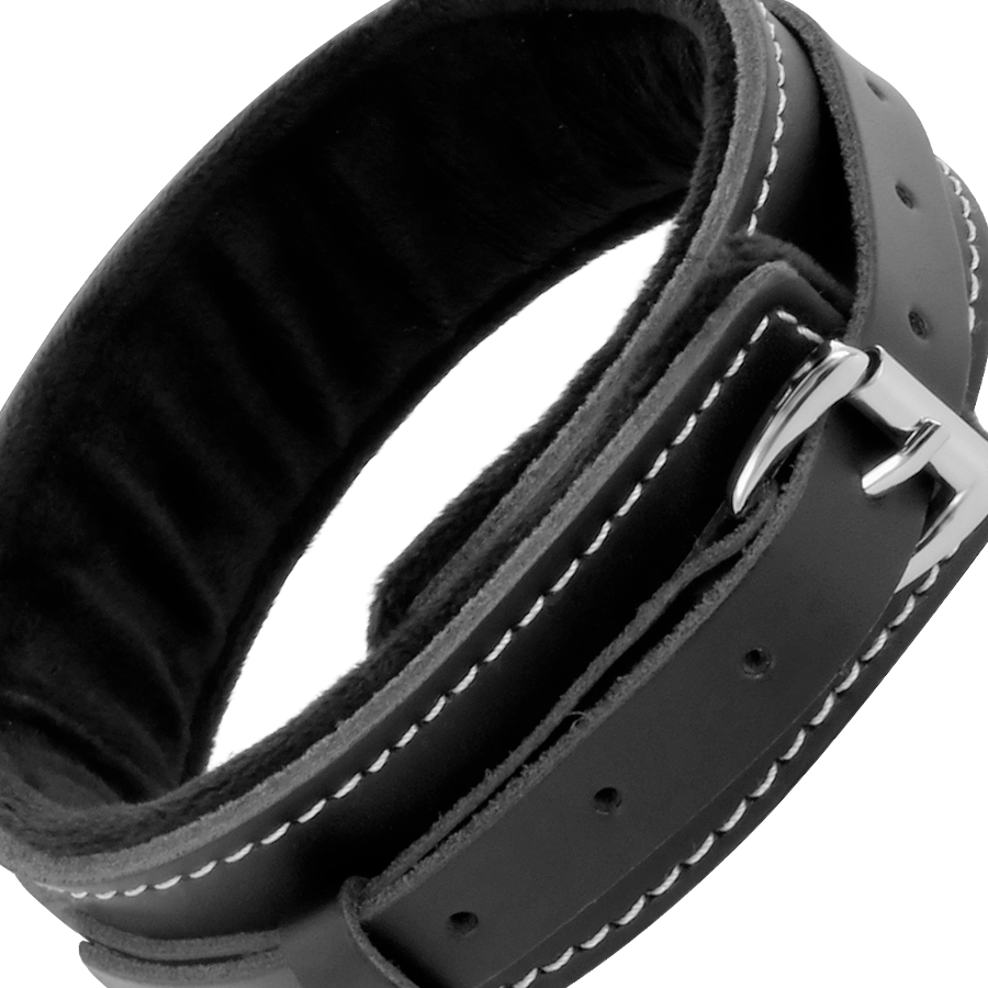 COLLANA IN PELLE DI ALTA QUALITÀ CON GUINZAGLIO - CHARME VIBE
