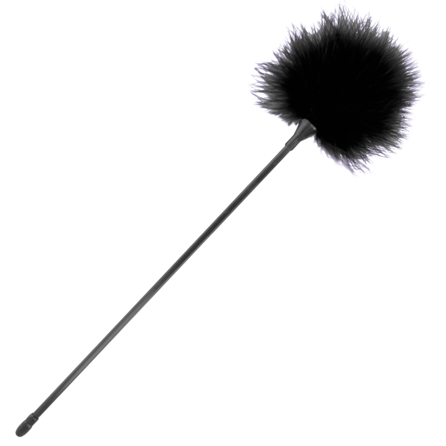 PENNA STIMOLANTE NERA 42 CM - CHARME VIBE