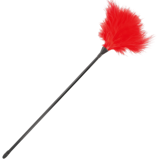 PENNA STIMOLANTE ROSSA 42CM - CHARME VIBE