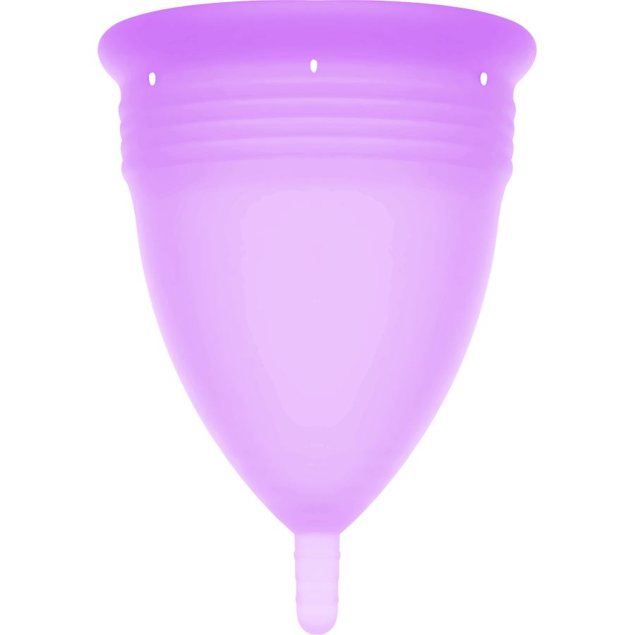 COPPA MESTRUALE IN SILICONE FDA LILLA - TAGLIA L - CHARME VIBE