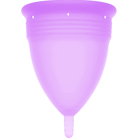 COPPA MESTRUALE IN SILICONE FDA LILLA - TAGLIA L - CHARME VIBE