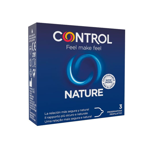 PRESERVATIVI ADAPTA NATURE 3 UNITÀ - CHARME VIBE