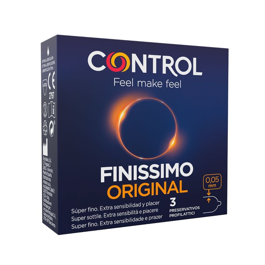 PRESERVATIVI FINISSIMO 3 UNITÀ - CHARME VIBE